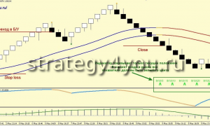 Forex strategy for the RENKO chart «FXR-Modern»