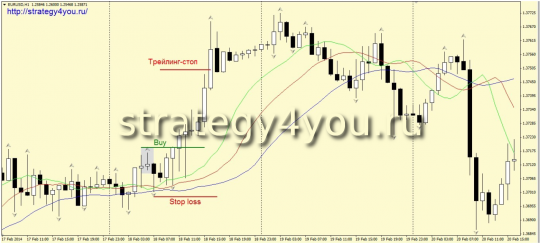 Forex strategy "Alligator and Fractals"